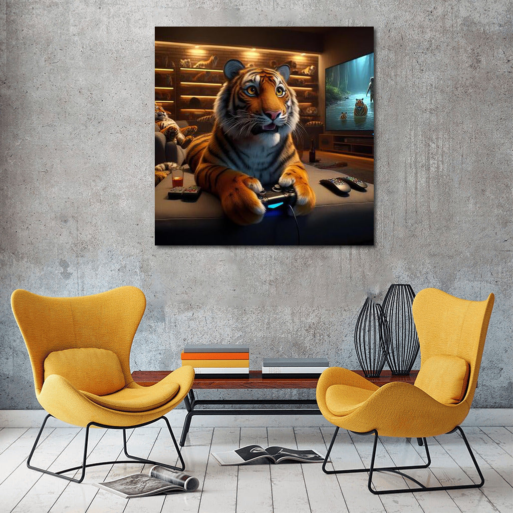 Tiger in the Virtual World: Gaming Journey in Home Cinema