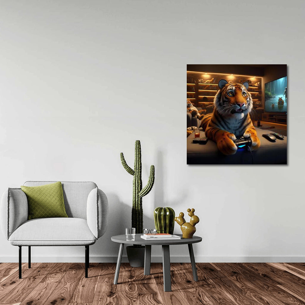 Tiger in the Virtual World: Gaming Journey in Home Cinema