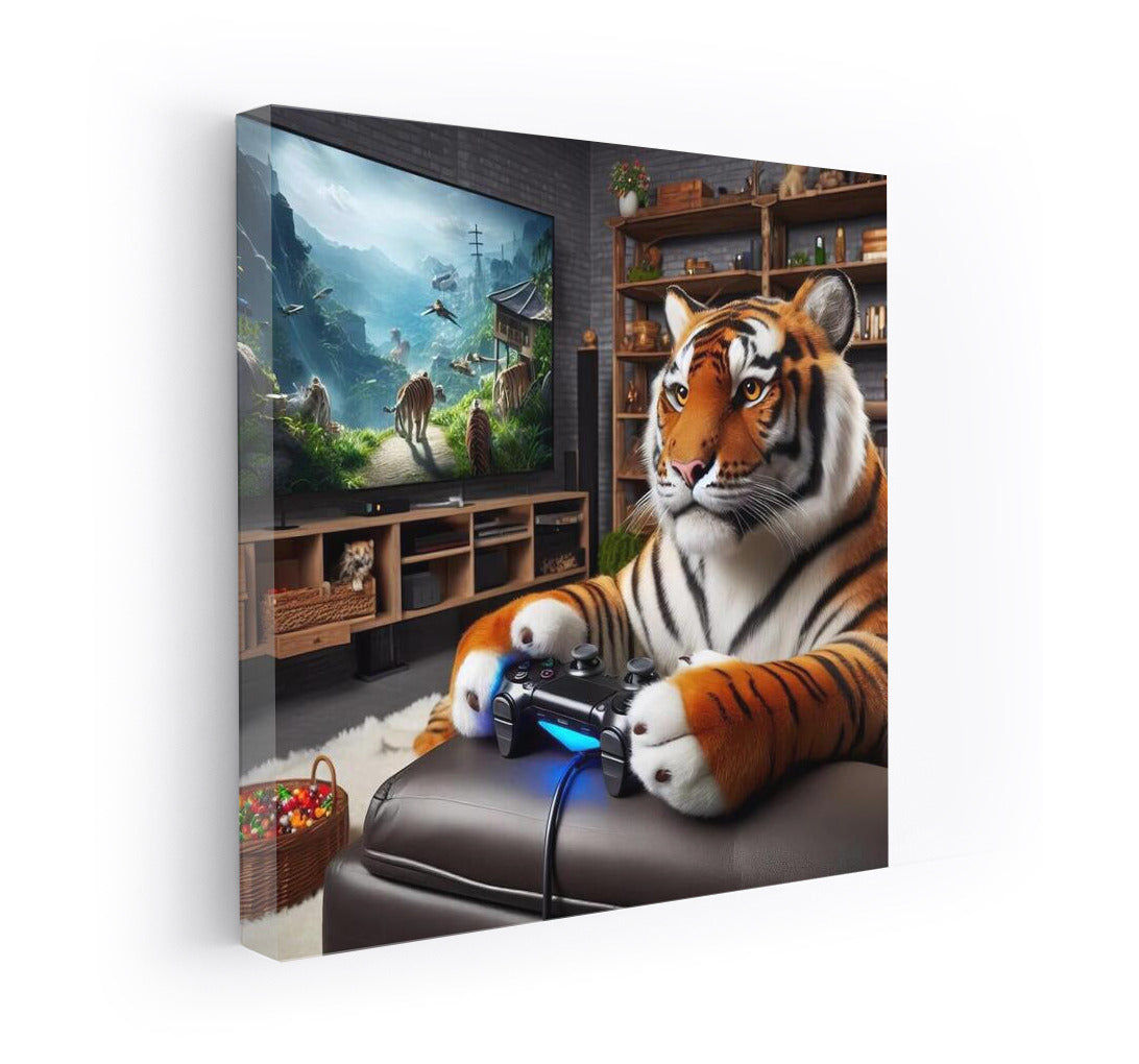 Gaming Tiger in Home Cinema: Comfort and Surprise