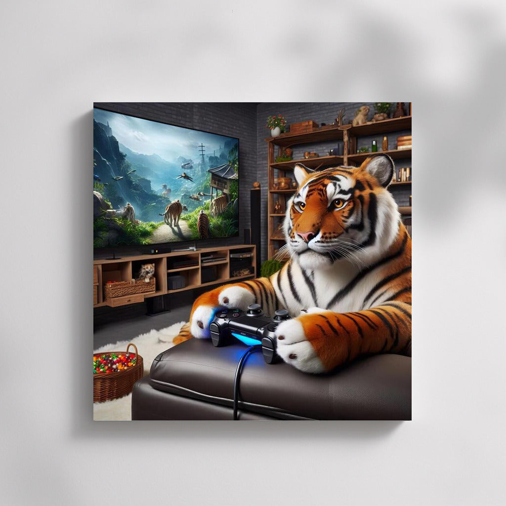 Gaming Tiger in Home Cinema: Comfort and Surprise