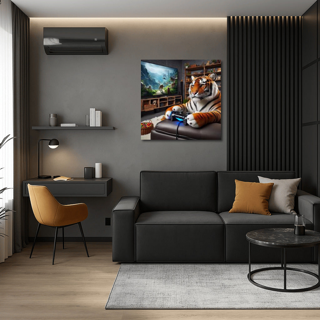 Gaming Tiger in Home Cinema: Comfort and Surprise