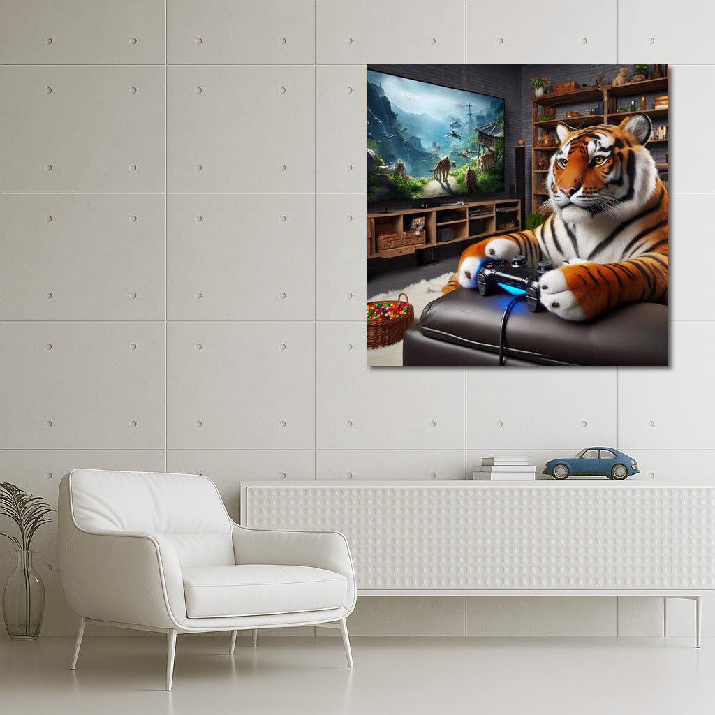 Gaming Tiger in Home Cinema: Comfort and Surprise