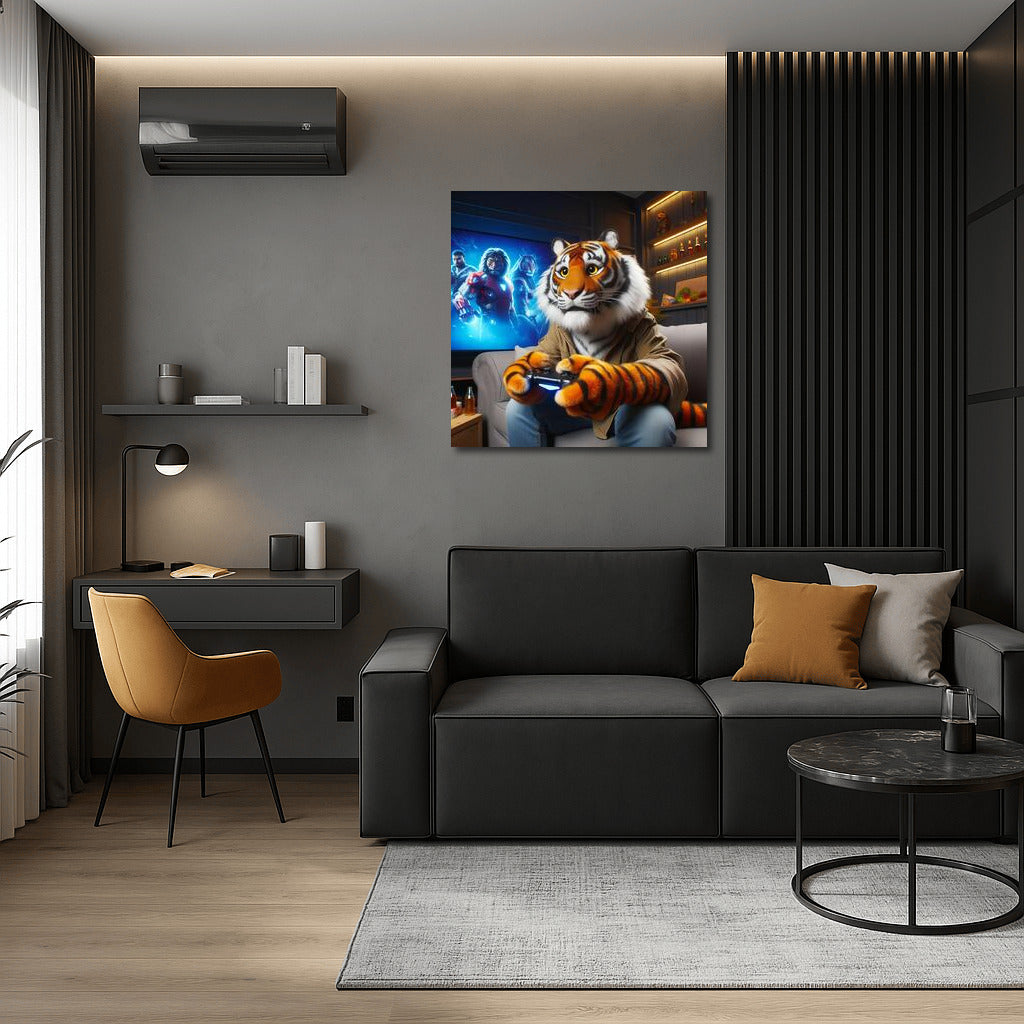 Tiger Gamer in the Home Theater: Playful Predator in the World of Video Games