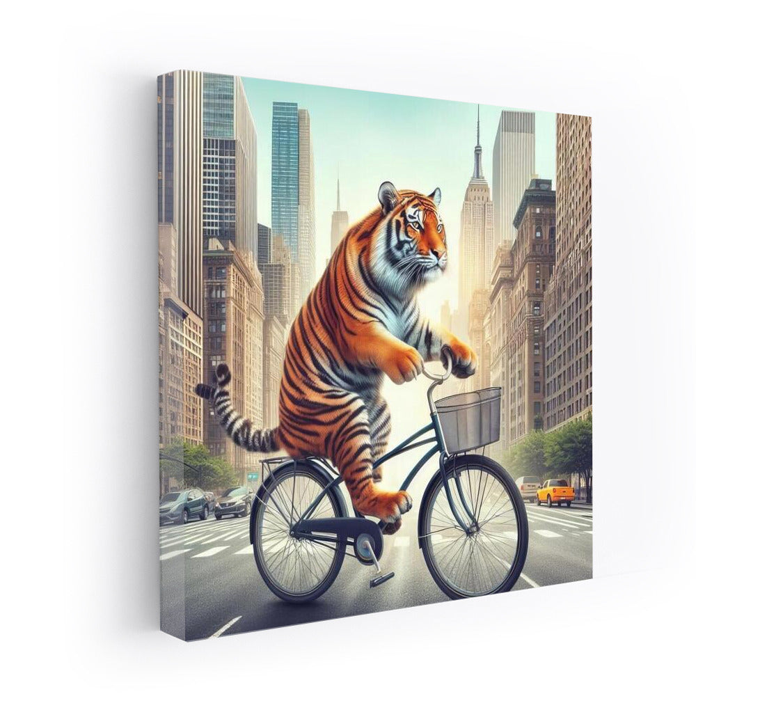 Tiger on a Bike: Urban Adventure in the City