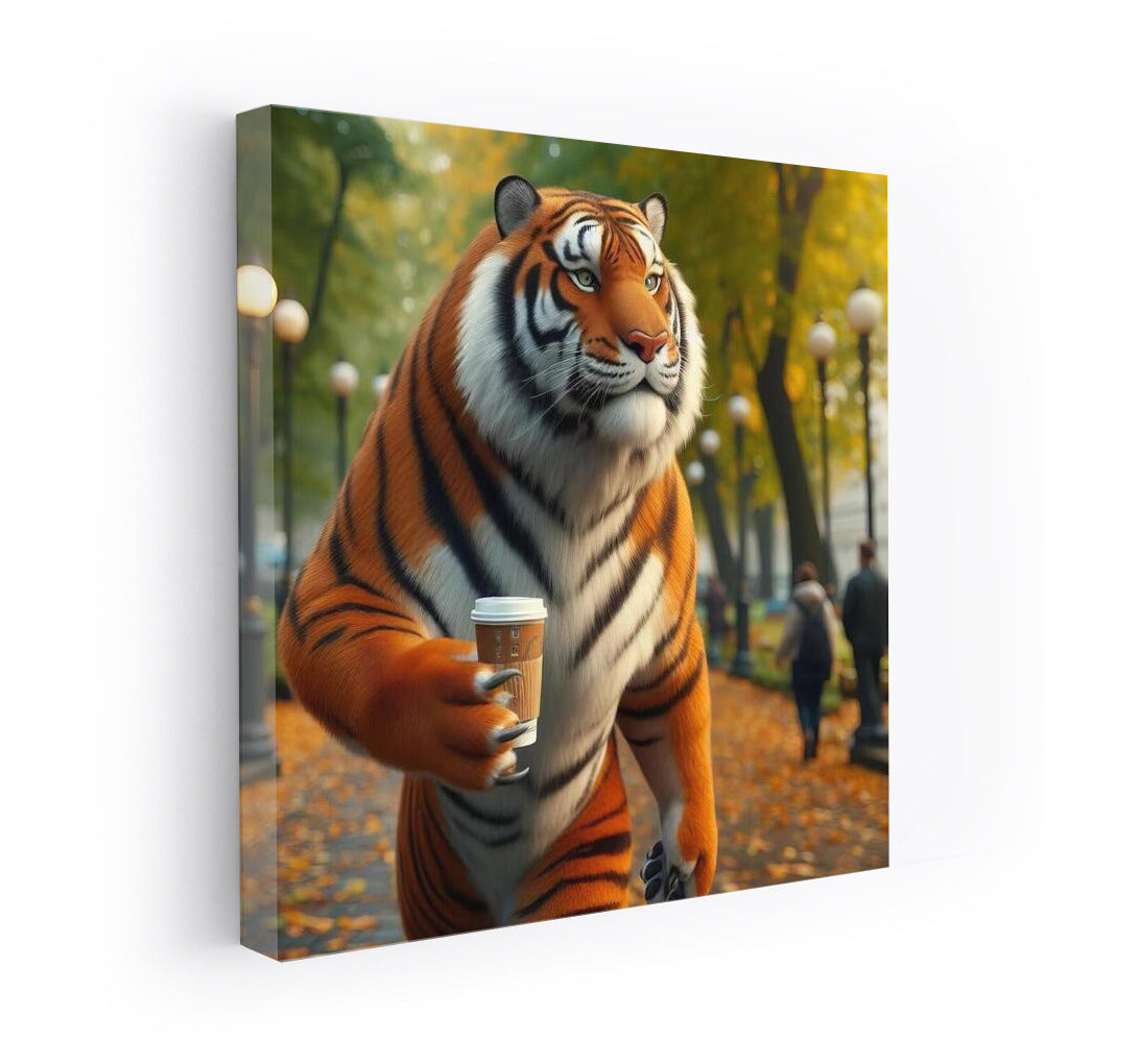 Tiger with Coffee: A Walk in the Park for Lovers of Uniqueness