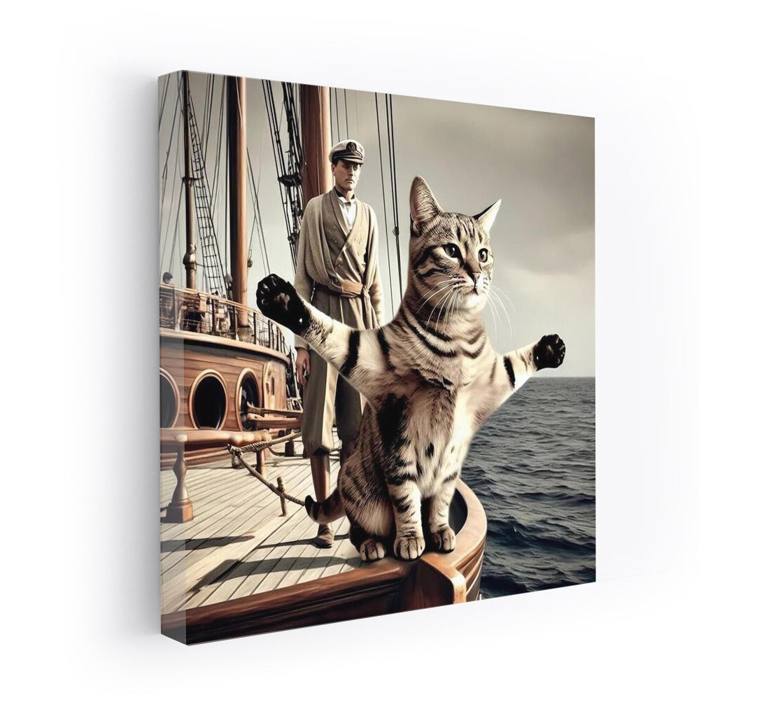 Titanic Cat: Charm on the Bow
