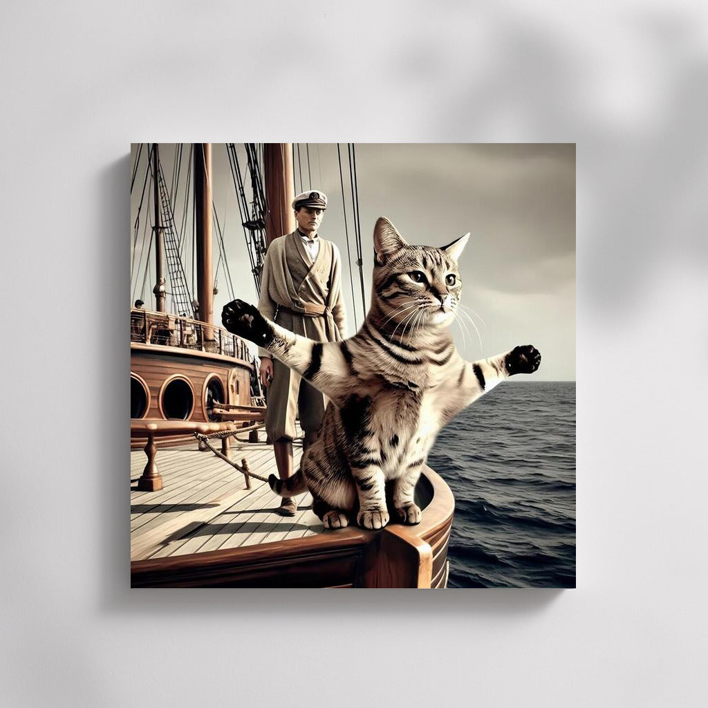 Titanic Cat: Charm on the Bow