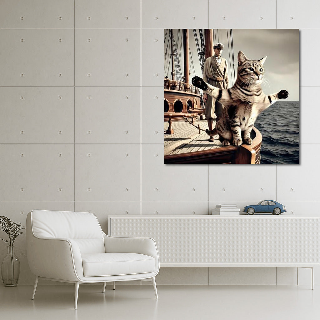 Titanic Cat: Charm on the Bow