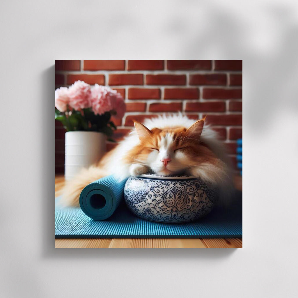 Turkish Van: Yoga Zen in a Studio of Tranquility