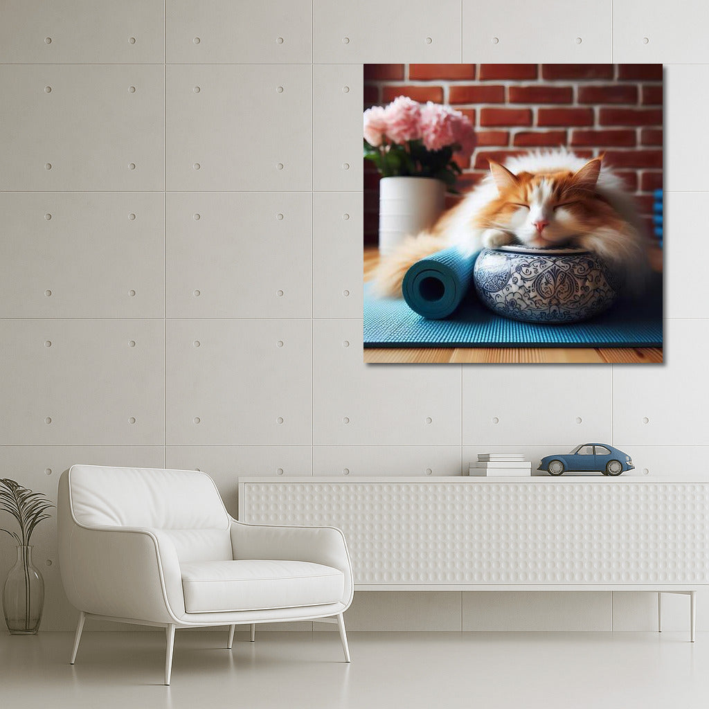 Turkish Van: Yoga Zen in a Studio of Tranquility