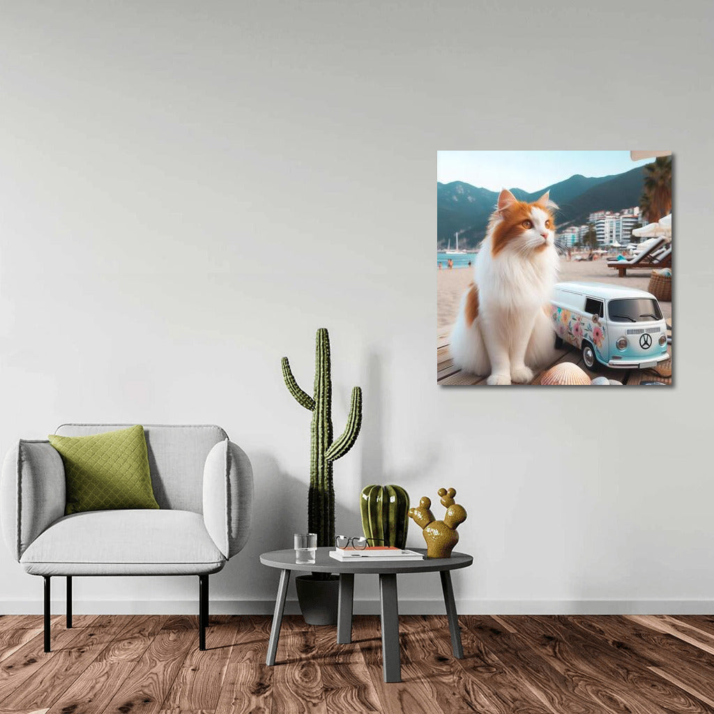 Turkish Van and Volkswagen on Fashion Beach