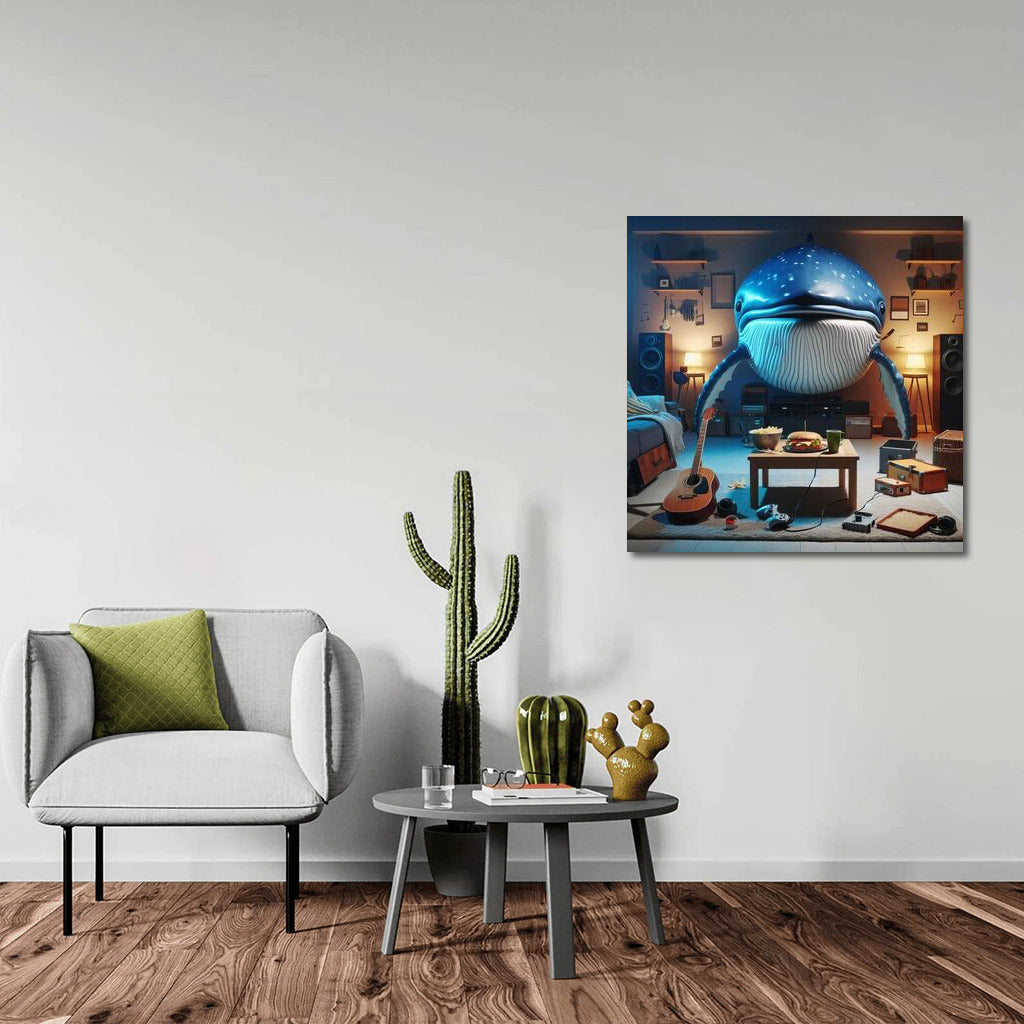 Space Whale at Home Theater Game Console