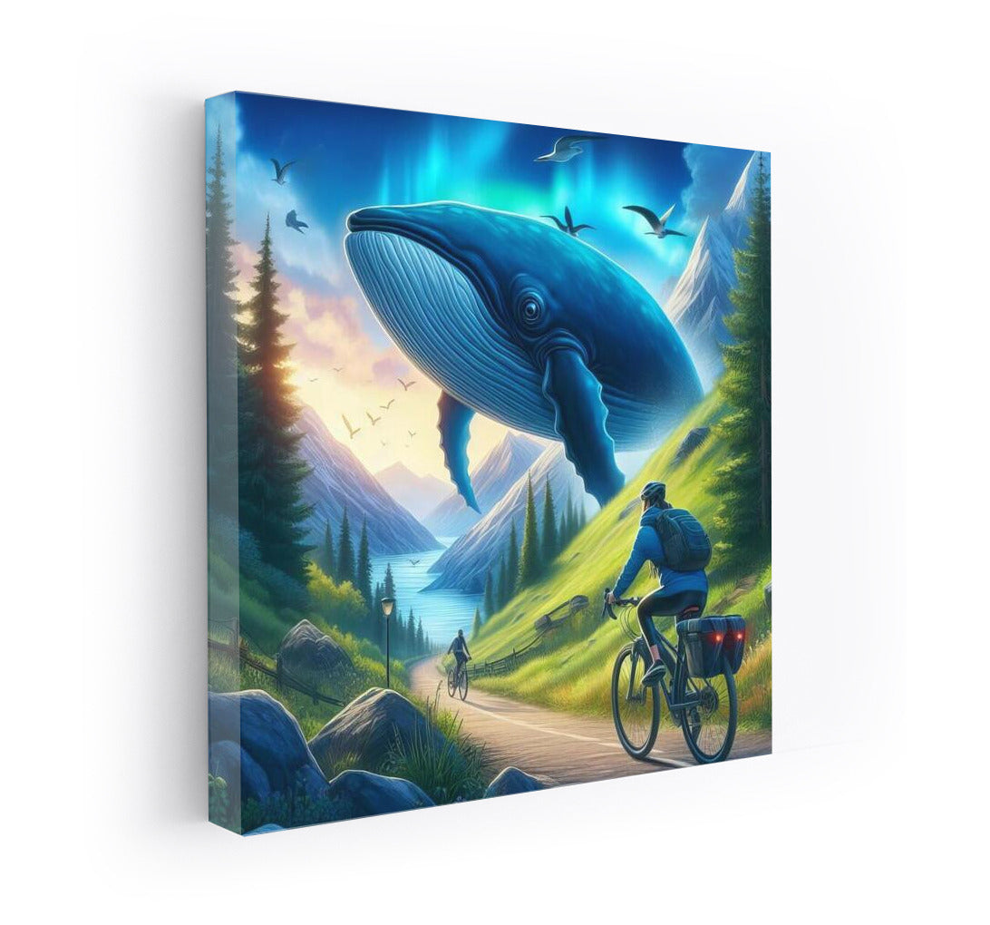 Magic Whale on a Bike: Adventures in the Mountains