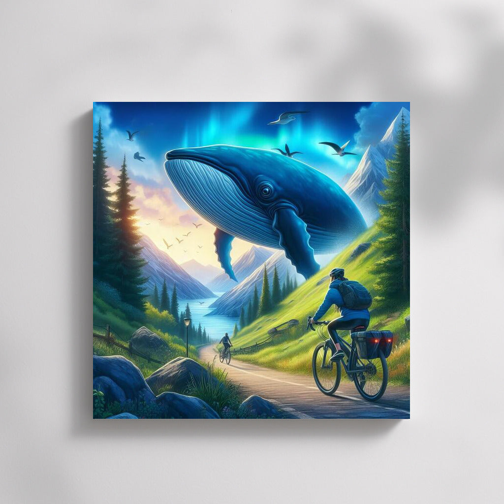 Magic Whale on a Bike: Adventures in the Mountains