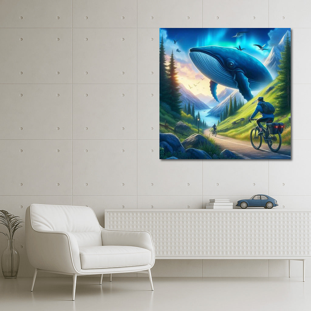 Magic Whale on a Bike: Adventures in the Mountains