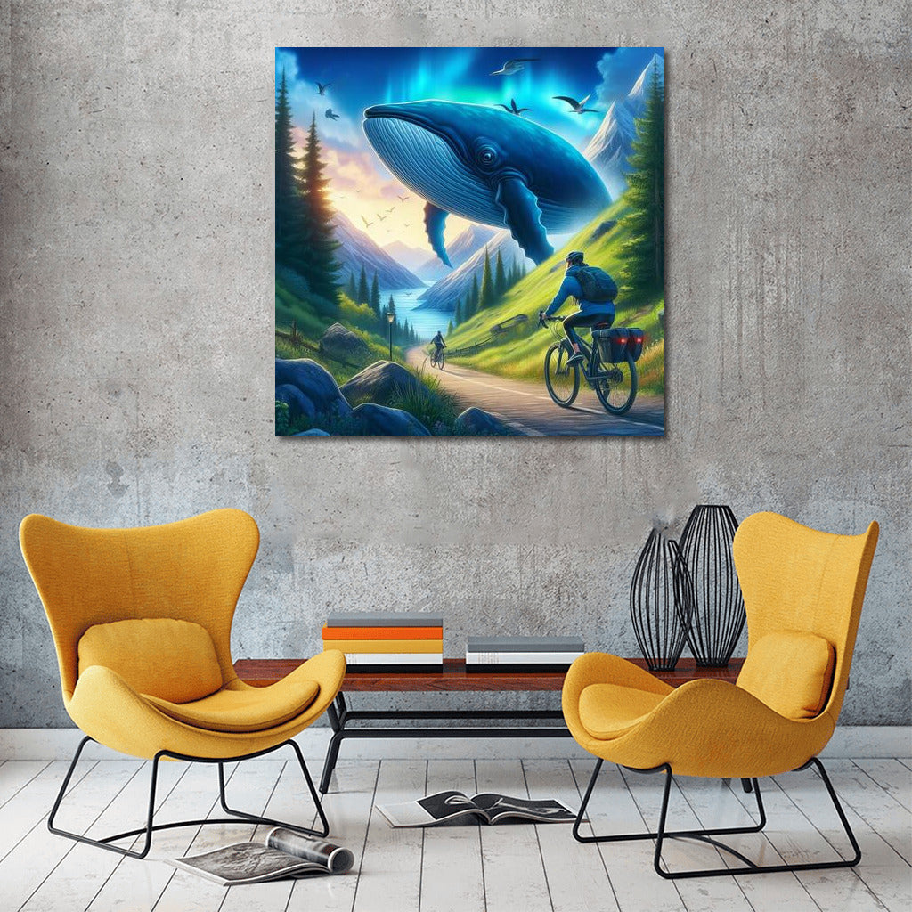 Magic Whale on a Bike: Adventures in the Mountains