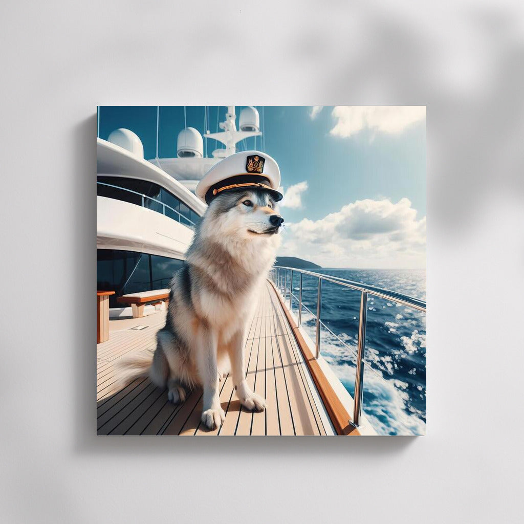 Wolf-Captain on a Yacht: Sea Freedom in the Interior