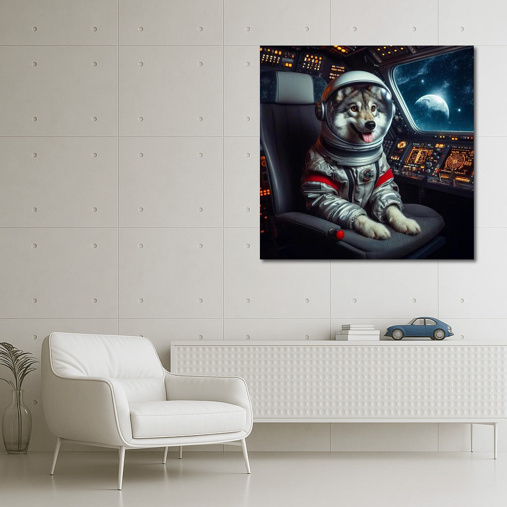 Space Wolf in a Spacesuit: Starship Journey