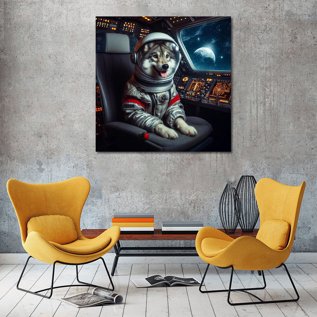 Space Wolf in a Spacesuit: Starship Journey