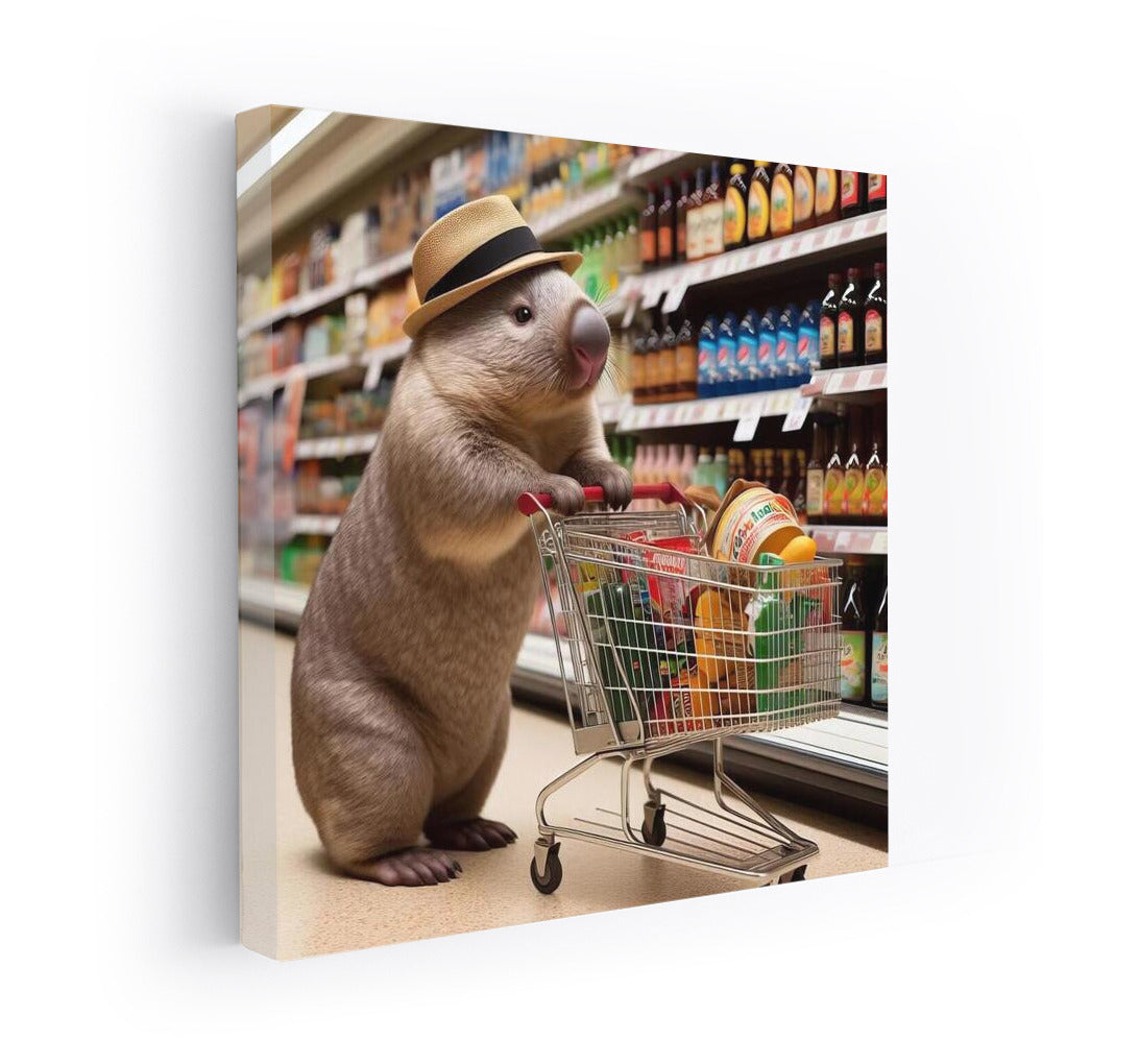 Wombat Shopping: Fun Shopping at the Supermarket