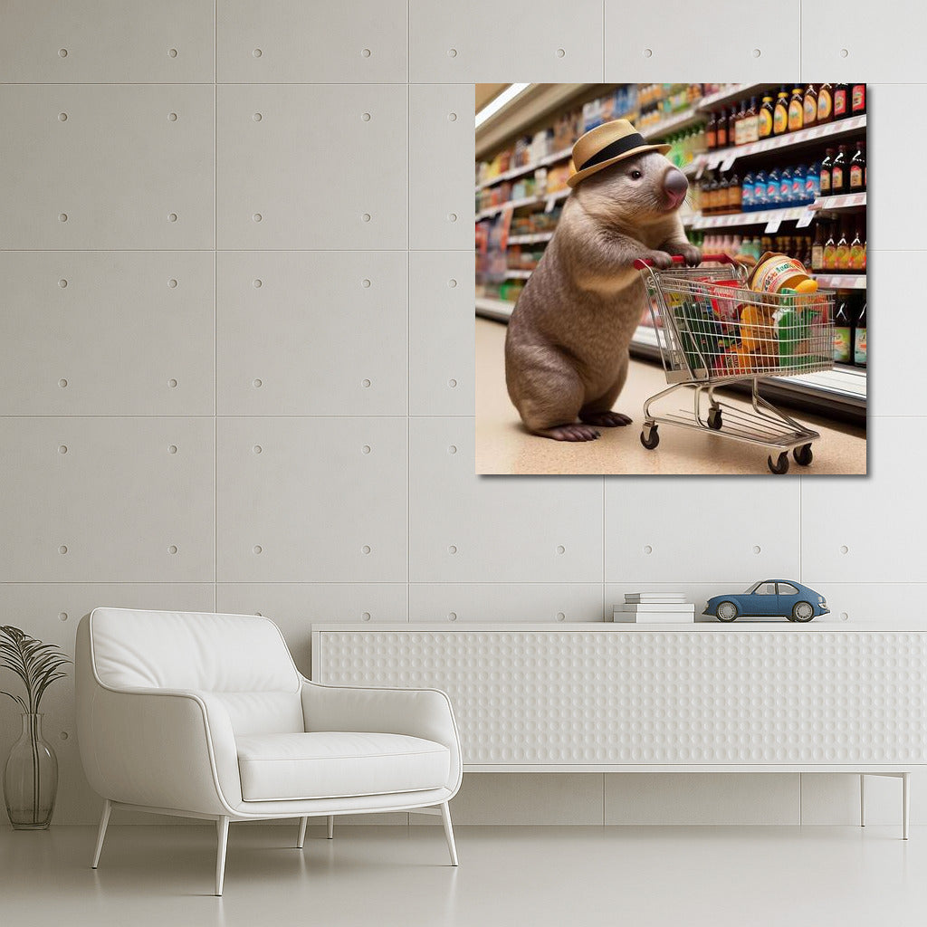 Wombat Shopping: Fun Shopping at the Supermarket