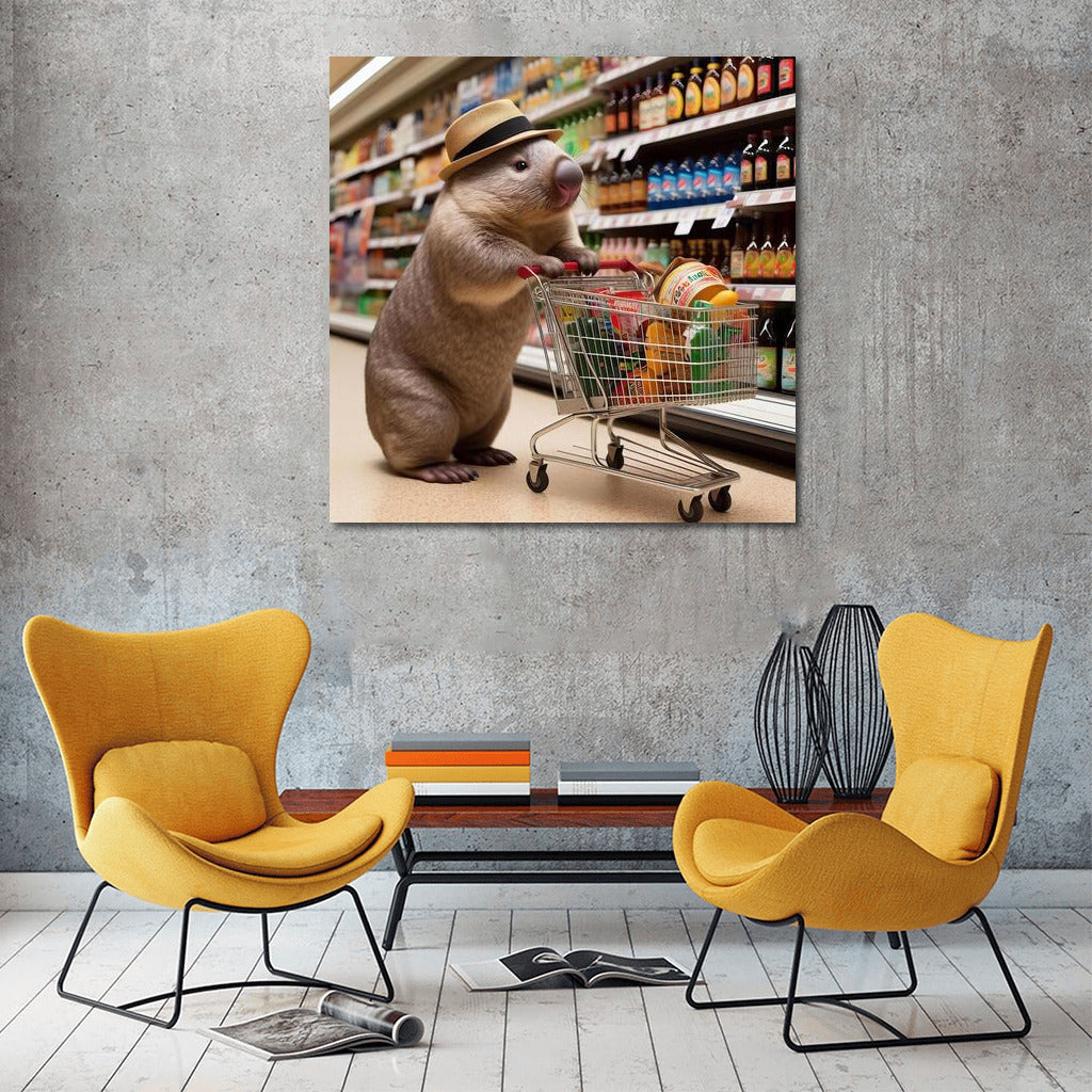 Wombat Shopping: Fun Shopping at the Supermarket