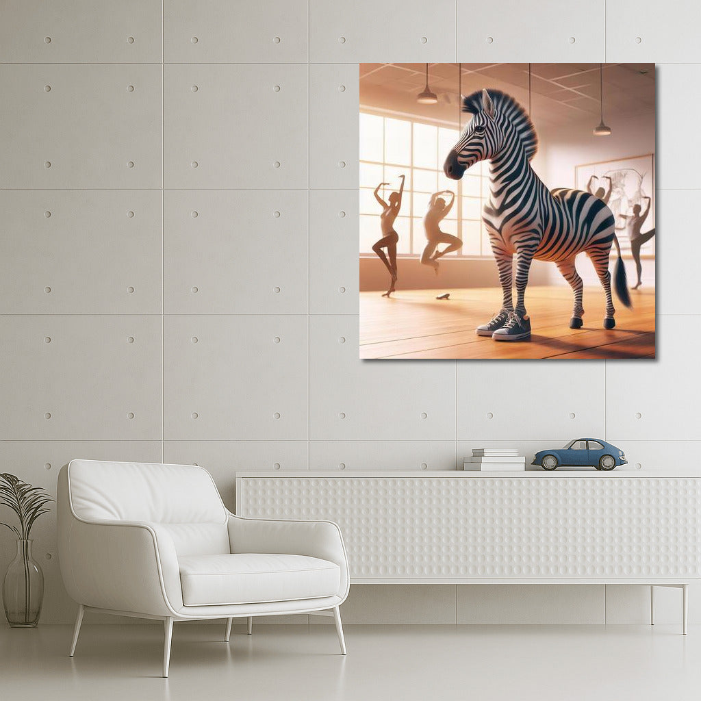 Dancing Zebra: Grace Lessons in the Dance Studio