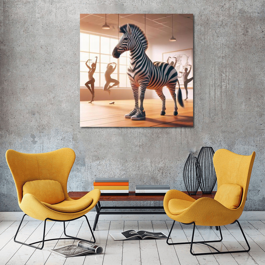 Dancing Zebra: Grace Lessons in the Dance Studio