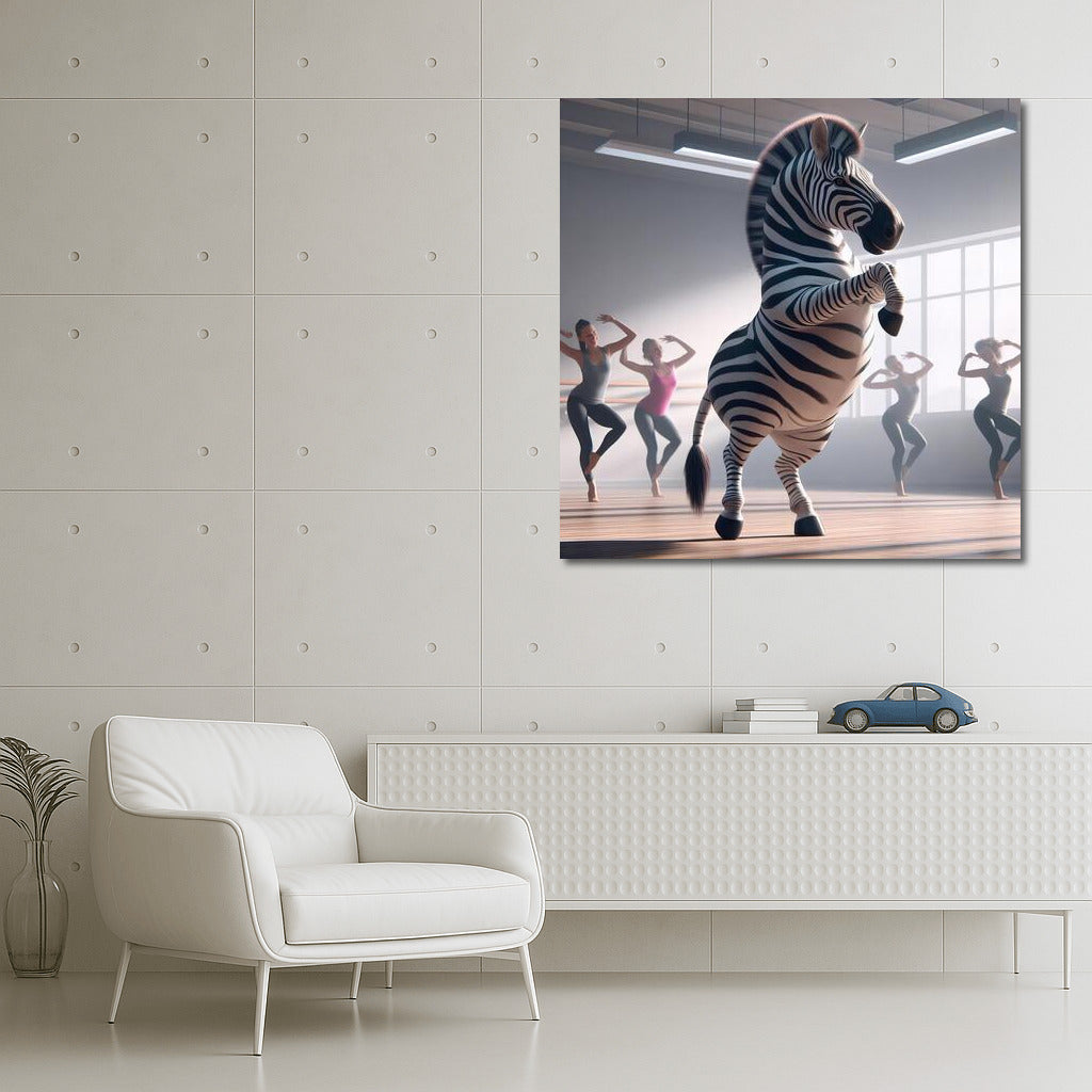 Dancing Zebra: Grace and Creativity in the Dance Studio