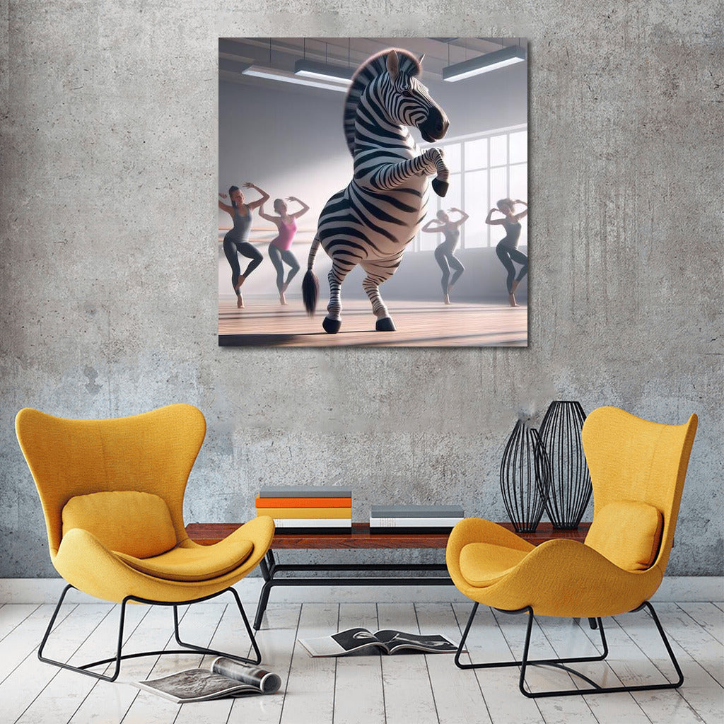 Dancing Zebra: Grace and Creativity in the Dance Studio