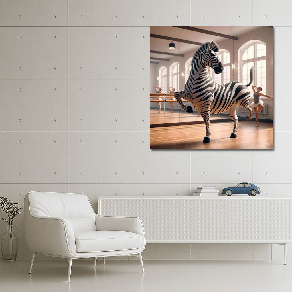 Dancing Zebra in the Studio: Inspiration and Surprise