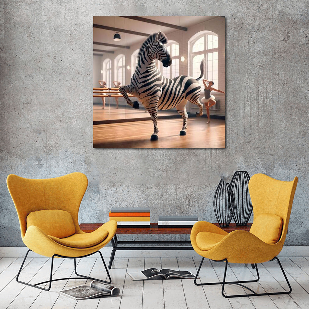 Dancing Zebra in the Studio: Inspiration and Surprise