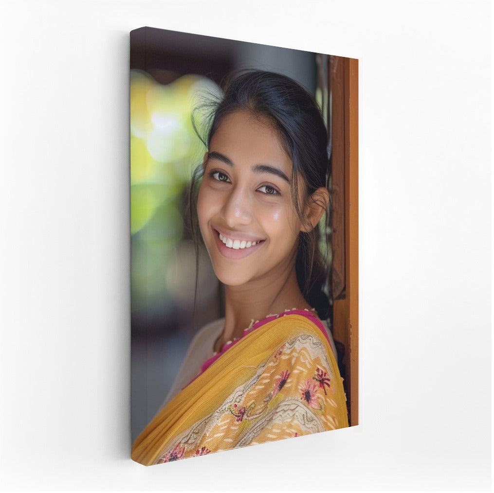 Gentle Smile: Wall Art With Women