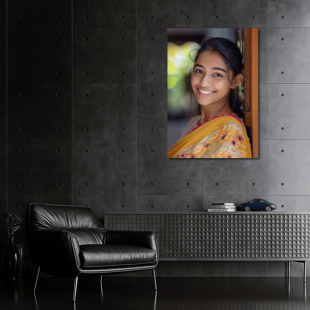 Gentle Smile: Wall Art With Women
