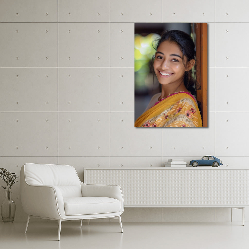 Gentle Smile: Wall Art With Women