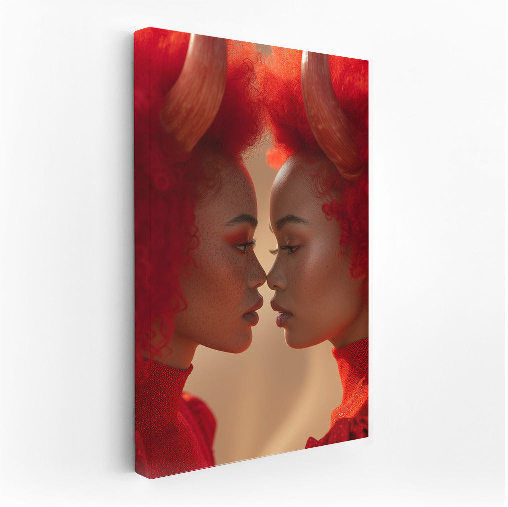 Fire Symmetry: Beautiful Mulatto 2