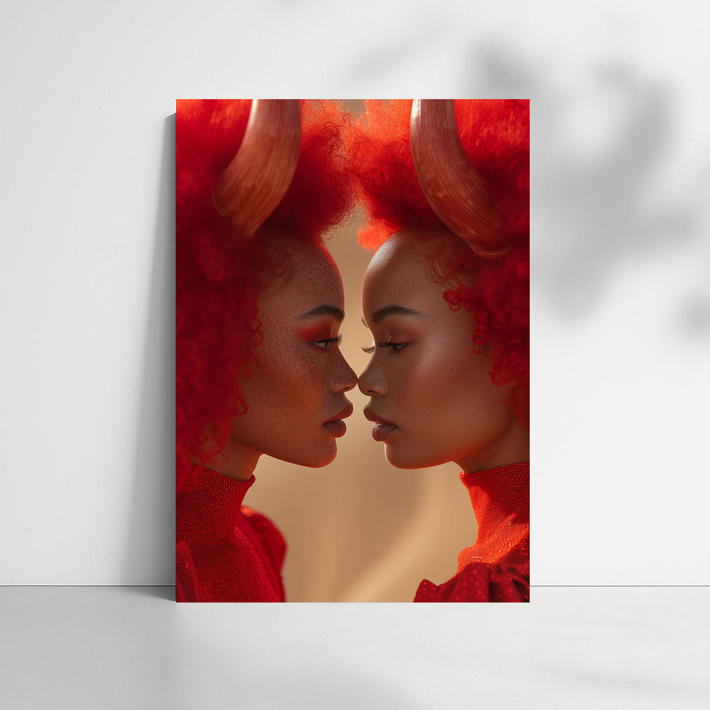 Fire Symmetry: Beautiful Mulatto 2