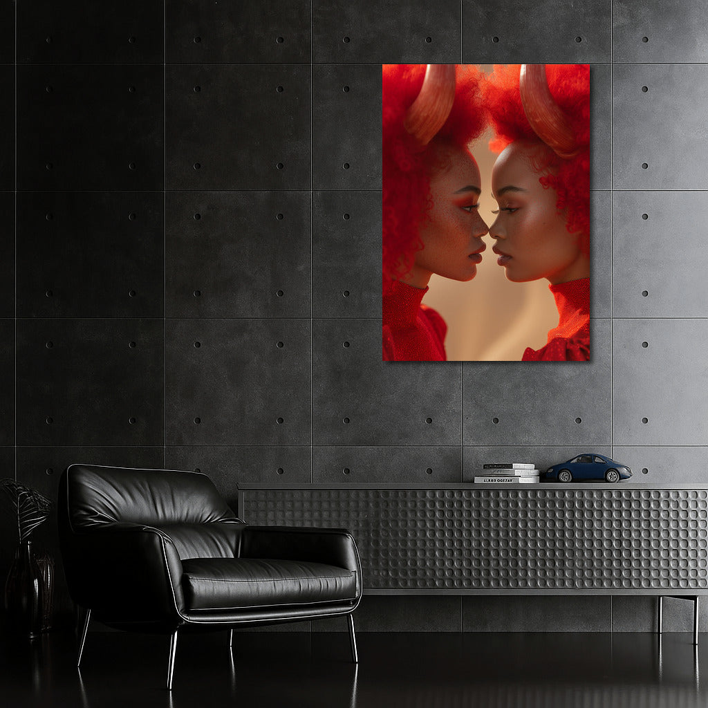 Fire Symmetry: Beautiful Mulatto 2