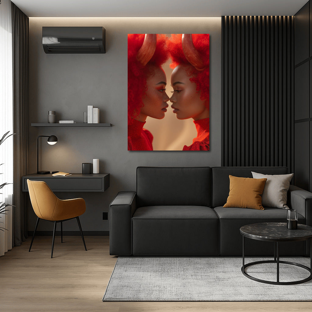 Fire Symmetry: Beautiful Mulatto 2