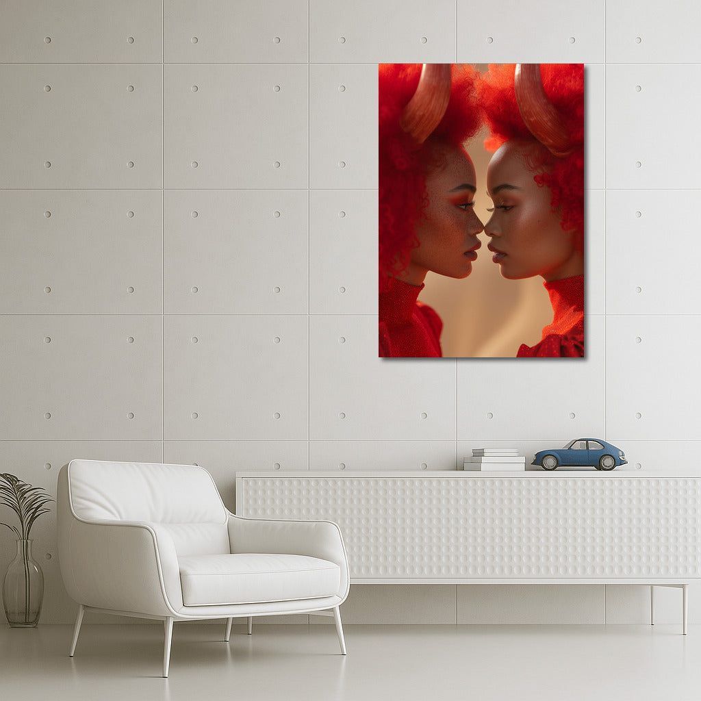 Fire Symmetry: Beautiful Mulatto 2