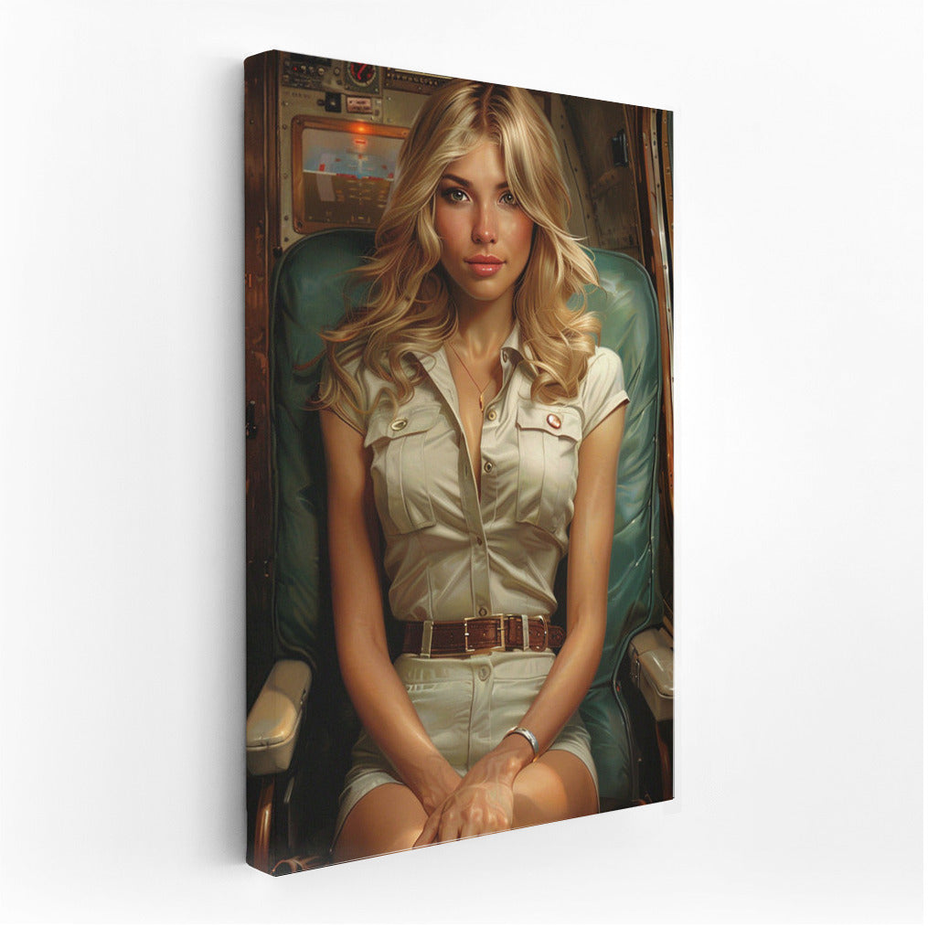 Mysterious Youth: Beautiful Portrait of a Girl