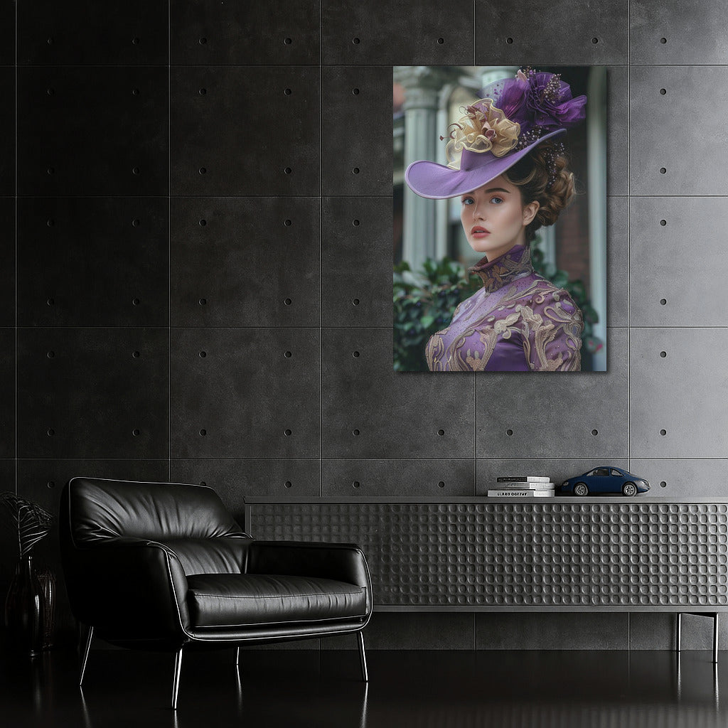 Elegant Victorian Lady: Charm and Luxury
