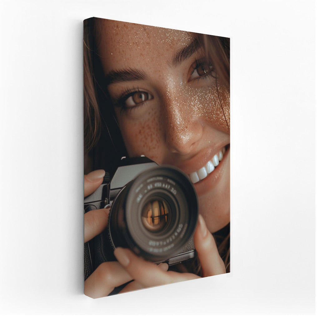 Asian Beauty Smile With Camera