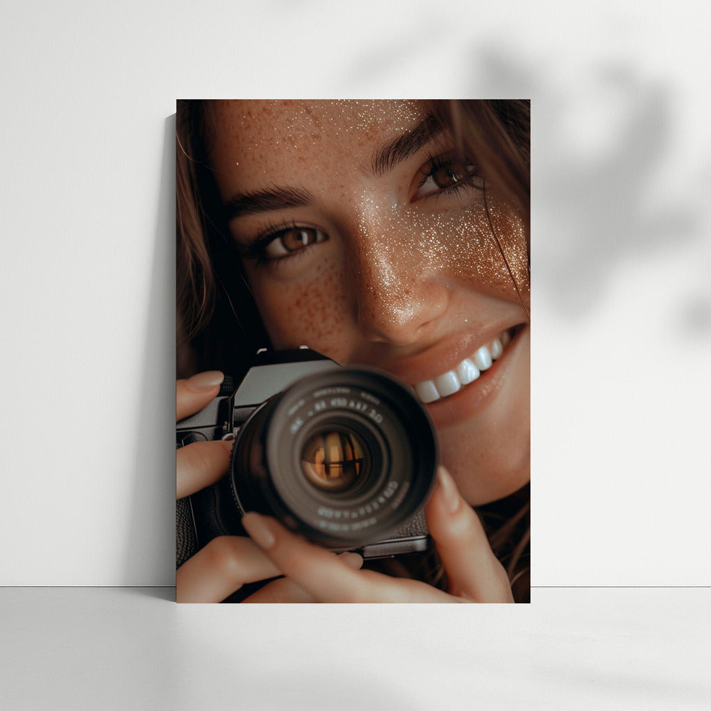 Asian Beauty Smile With Camera