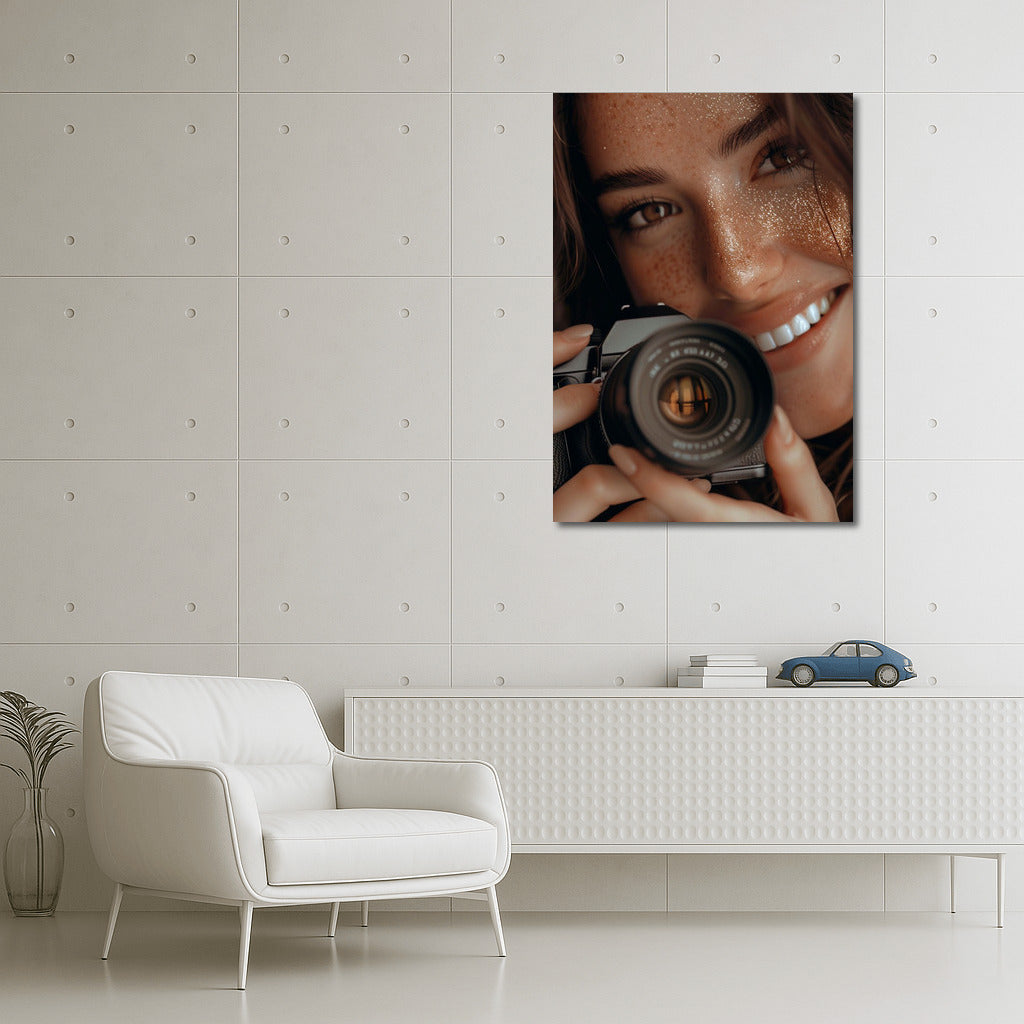 Asian Beauty Smile With Camera