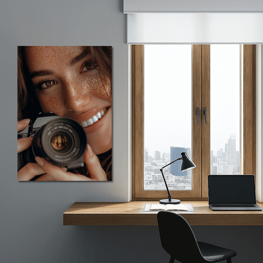 Asian Beauty Smile With Camera