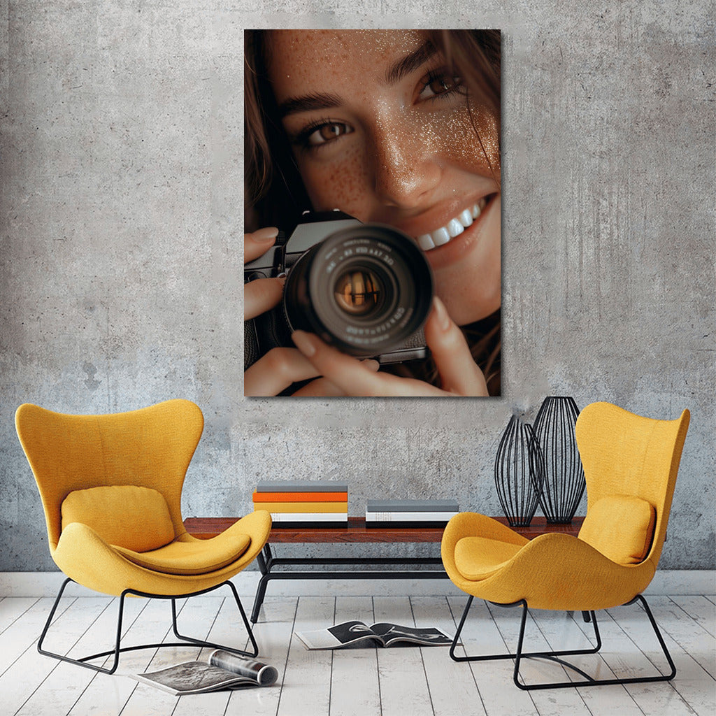 Asian Beauty Smile With Camera