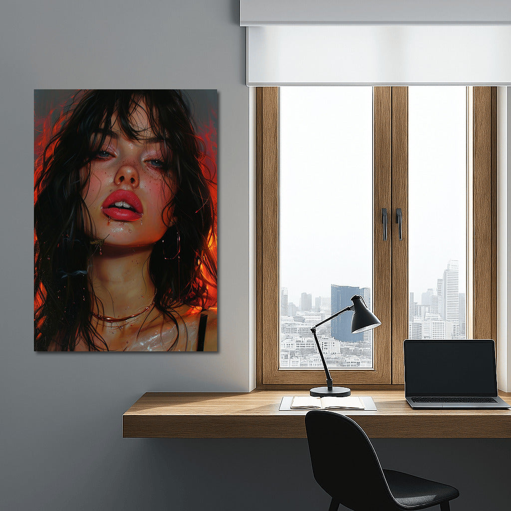 Mysterious Brunette: Elegance and Style for the Interior