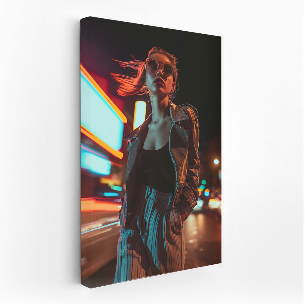 Urban Muse: Modern Woman in Fashionable Clothes