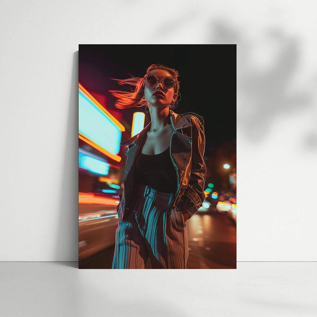 Urban Muse: Modern Woman in Fashionable Clothes